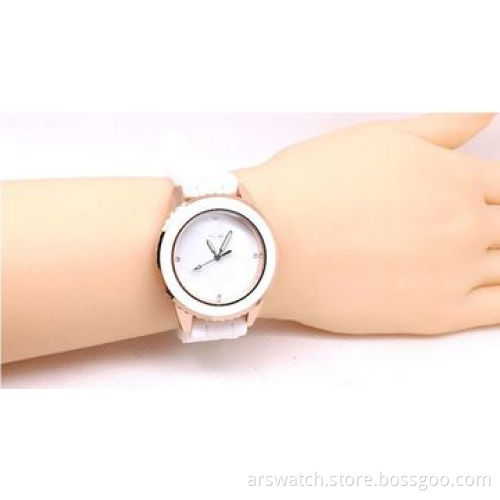 Silicone Wristwatch with Plastic Case and Silicone Band, Jewelry Watch Carton Size of 43 x 31 x 39cmNew